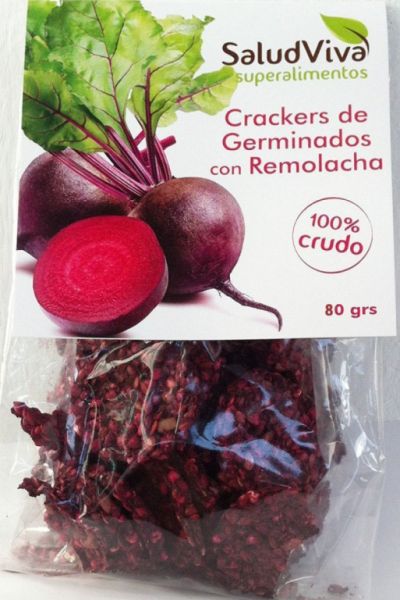 BEET SPROUTS CRACKER 80 GRS - SALUD VIVA