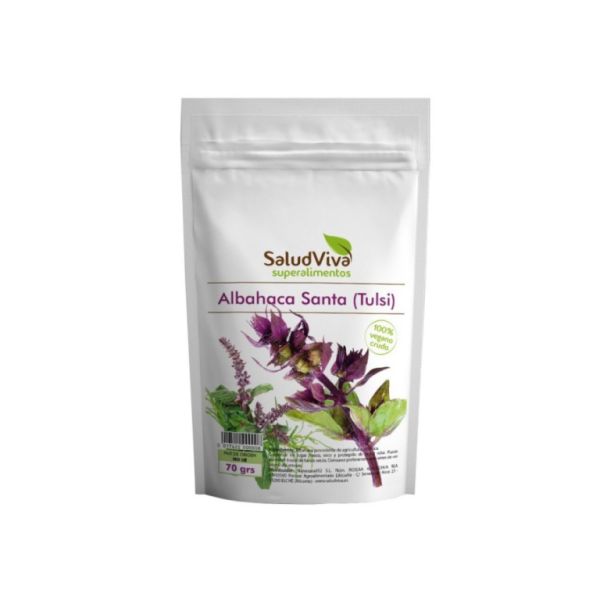 ALBAHACA SANTA EN POLVO 80G ECO - SALUD VIVA