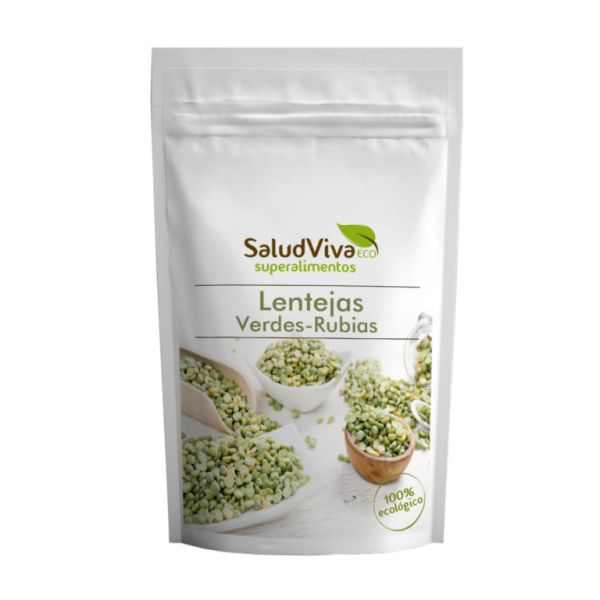 GREEN/BLONDE LENTILS 500G ECO - SALUD VIVA