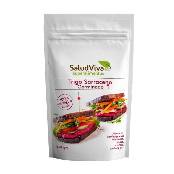 TRIGO SARRACERNO GERMINADO 250 GRS. - SALUD VIVA