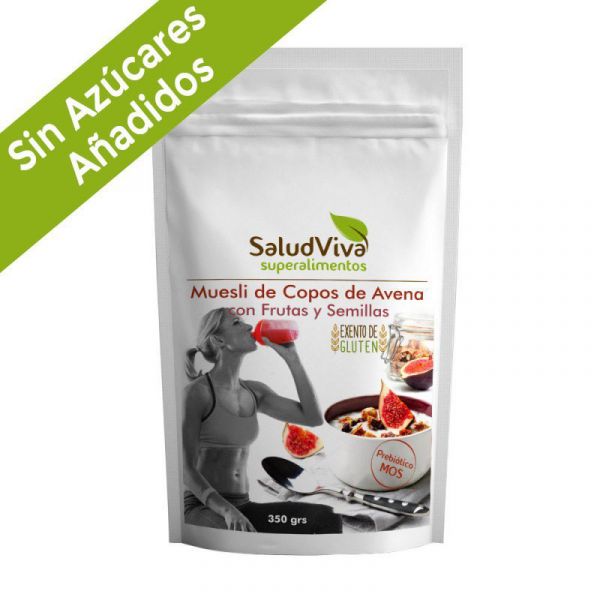 OAT FLAKES MUESLI WITH FRUIT 350G - SALUD VIVA