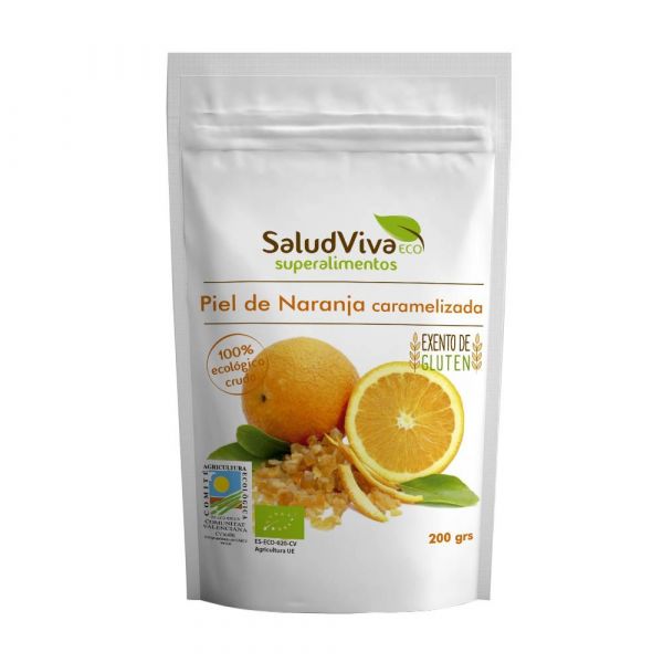 PELE DE LARANJA CRISTALIZADA 200 GR. - SALUD VIVA