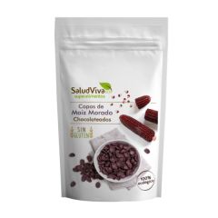 köpa SALUD VIVA CHOKLAD LILA MAJSFLINGOR 250g Förbi 9,50€