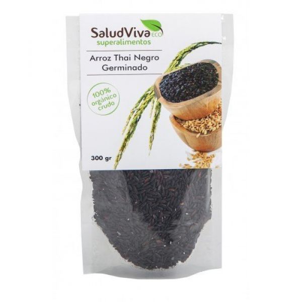 ARROZ PRETO THAI GERMINADO 300 GRS. - SALUD VIVA