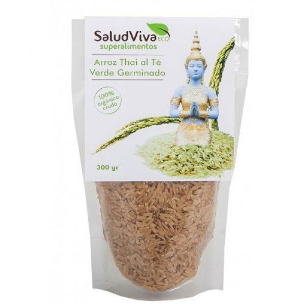 ARROZ TAILANDÊS COM CHÁ VERDE GERMINADO 300 GR.