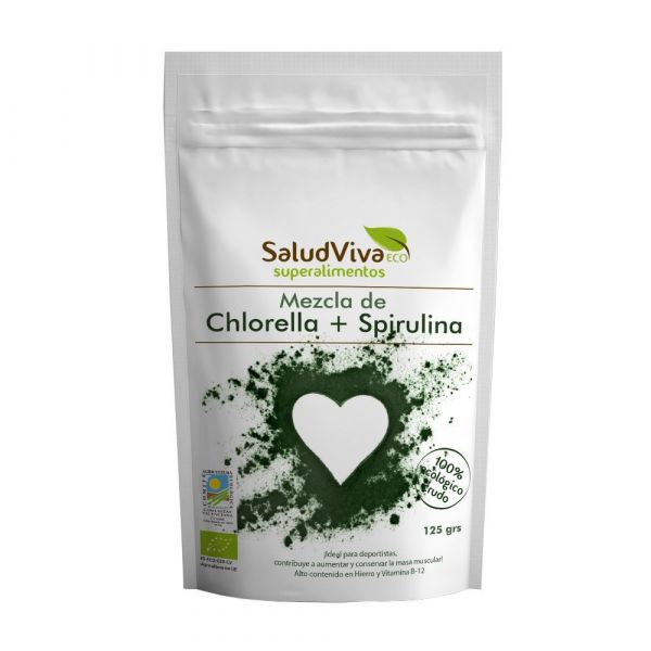 CHLORELLA + SPIRULINA 125 GR. - SALUD VIVA