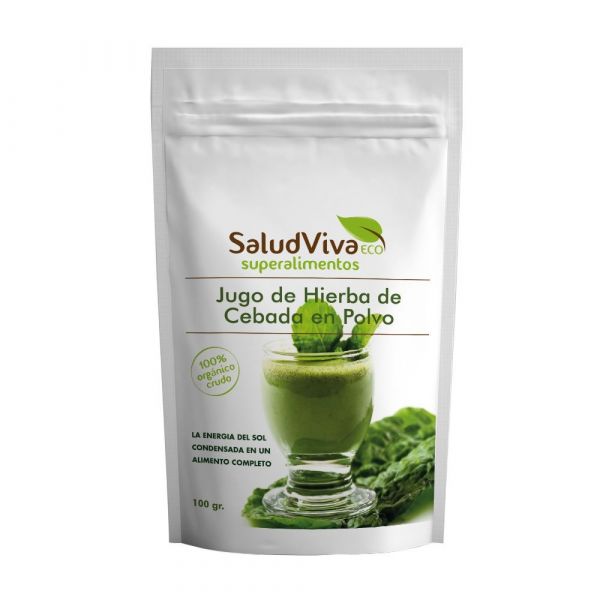 Gerstengrassaftpulver 100 gr. ECO - SALUD VIVA