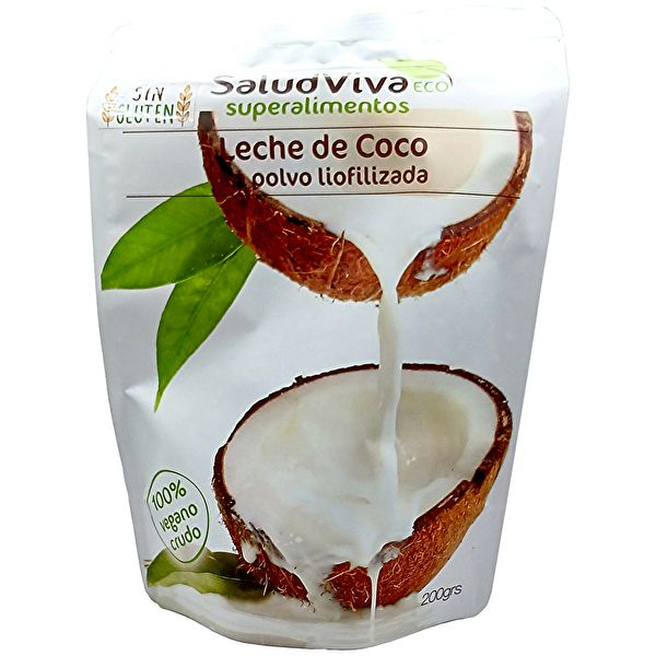 Lait de coco en poudre lyophilisé 200 gr. ECO Img 2