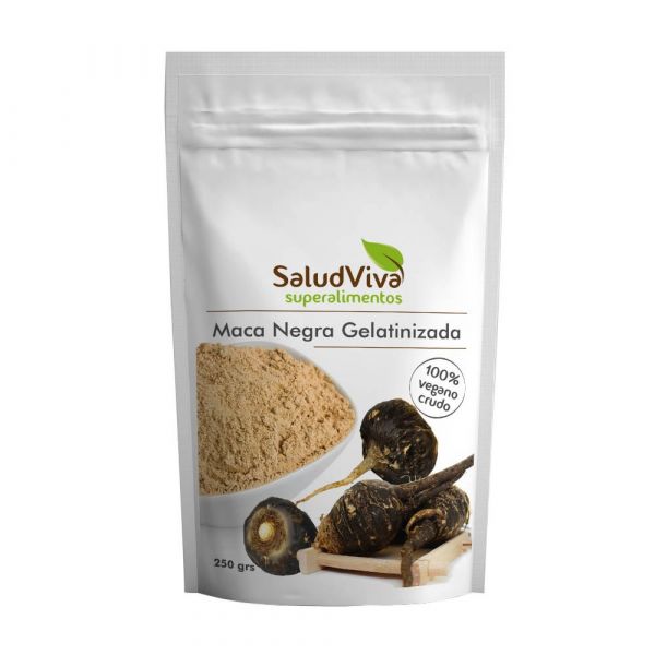 GELATINIERTES SCHWARZES MACA 250 GR. - SALUD VIVA