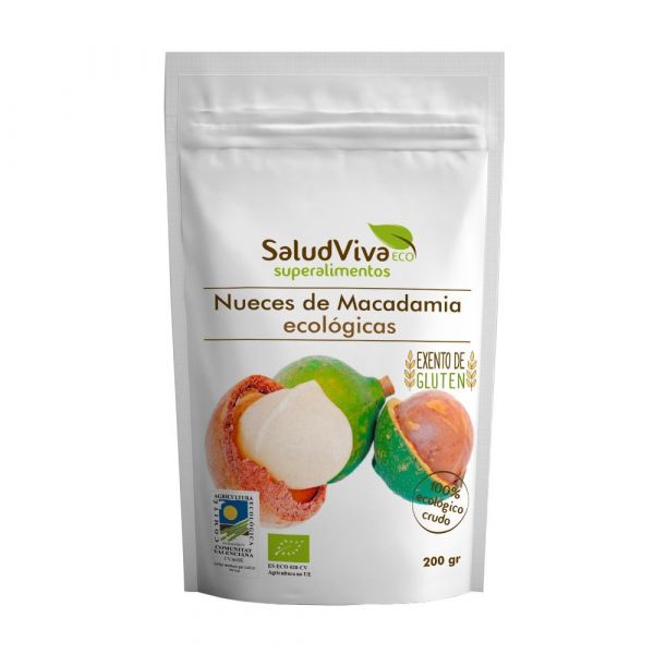 MACADAMIA NÖTTER 200 GRS. - SALUD VIVA