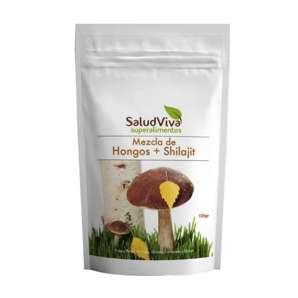 MEZCLA DE HONGOS Y SHILAJIT125 GR. - SALUD VIVA