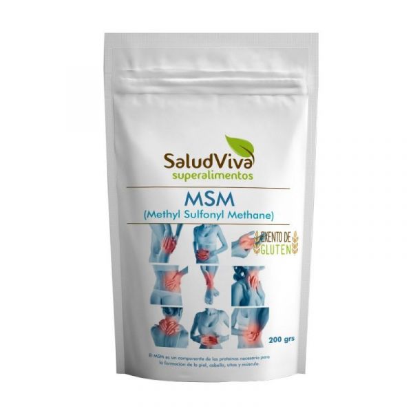 MSM 200 GR. - SALUD VIVA