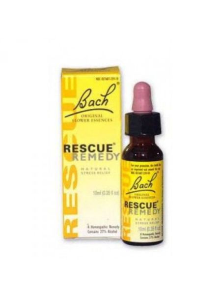 Bach Rescue Gouttes de secours d'urgence 10 ml