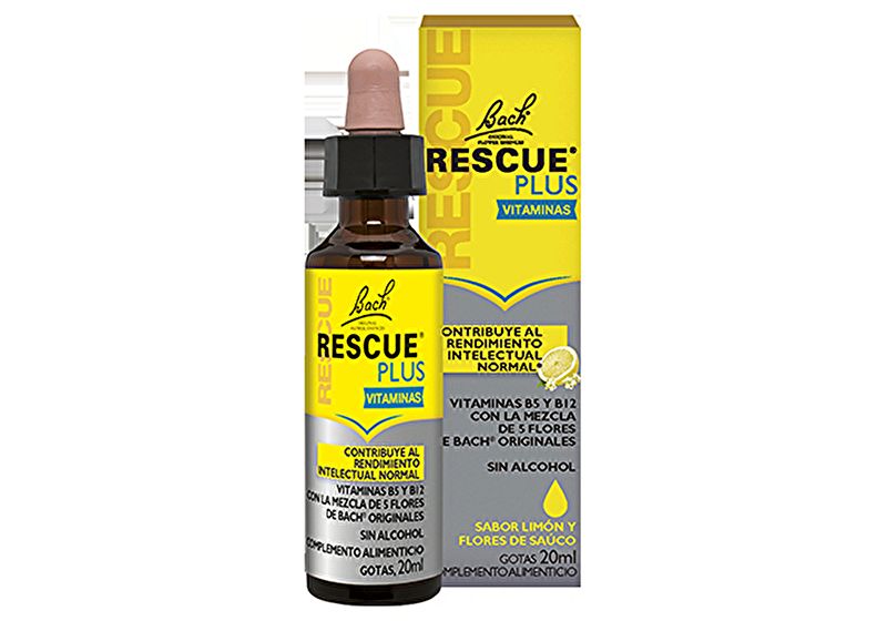 Bach Rescue Plus Alcohol-Free Drops 20 ml - BACH