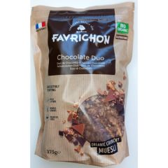 Kopen FAVRICHON Crunchy Muesli Duo van Chocolade 375 g Door 6,13€