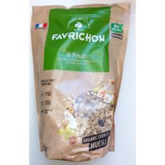 Comprar FAVRICHON Crunchy Muesli 6 Fruites 375 g Per 5,61€