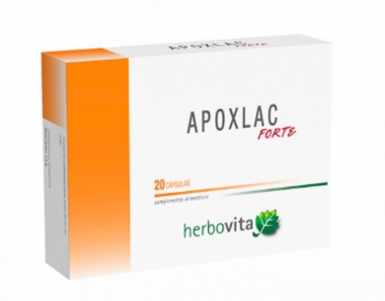 Apoxlac Forte 20 cápsulas - HERBOVITA