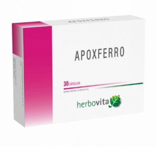 Apoxferro 30 cápsulas - HERBOVITA