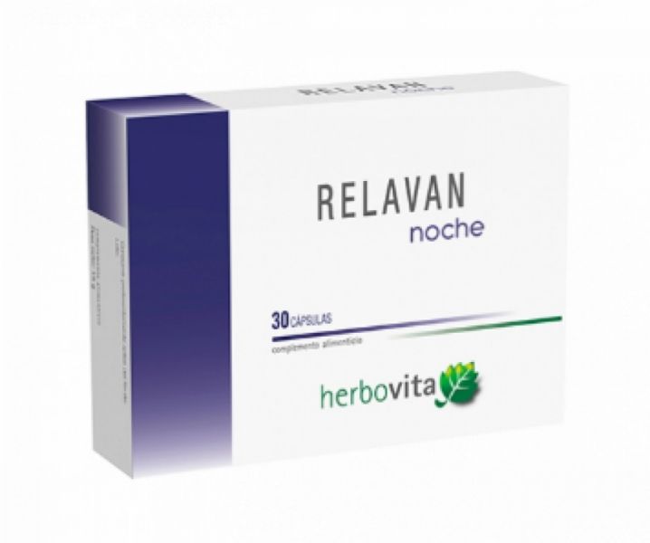 Relavan Nacht 30 capsules - HERBOVITA