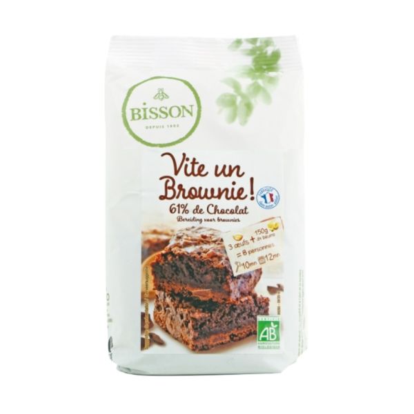 Brownie al cioccolato preparato 350 g - BISSON