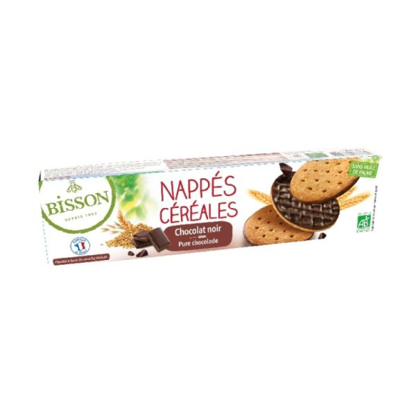 Biscoito Nappes Chocolate Amargo 120 g - BISSON