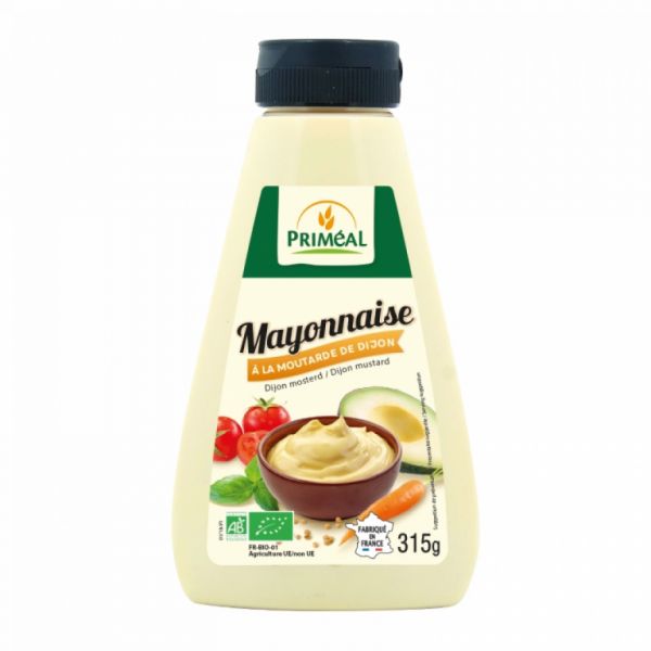 MAYONESA DIJON CON MOSTAZA DOSIFICADOR PRIMEAL 315G