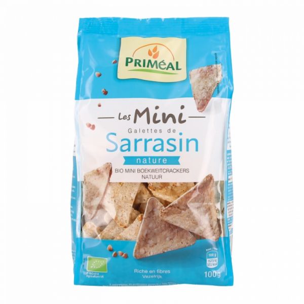 PRIMEAL MINI SARRASIN DRIEHOEKEN 100G - PRIMEAL