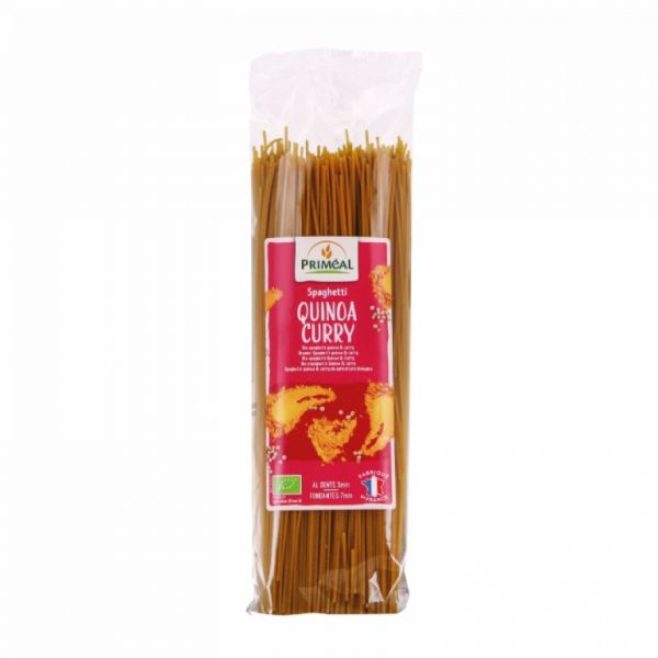 Espaguete Trigo Quinoa Curry 500 g - PRIMEAL