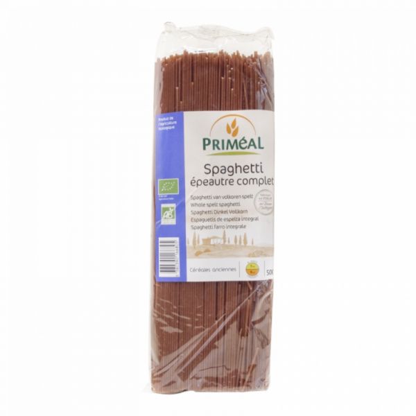 ESPAGUETE DE ESPELTA INTEGRAL PRIMEAL 500G