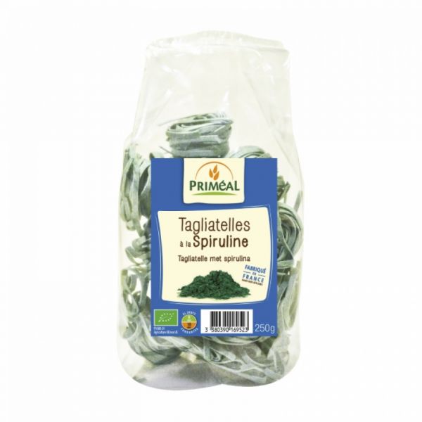 TAGLIATELLEN MIT SPIRULINA 250 g - PRIMEAL