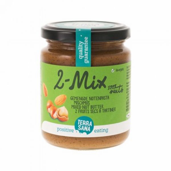 2MIX, GEDROOGDE FRUITCRÈME (HAZELNOOT EN AMANDELEN)