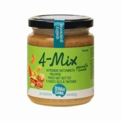 Comprar TERRASANA 4MIX, CREMA DE FRUTOS SECOS (CON CACAHUETE) 250 g Por 6,09€