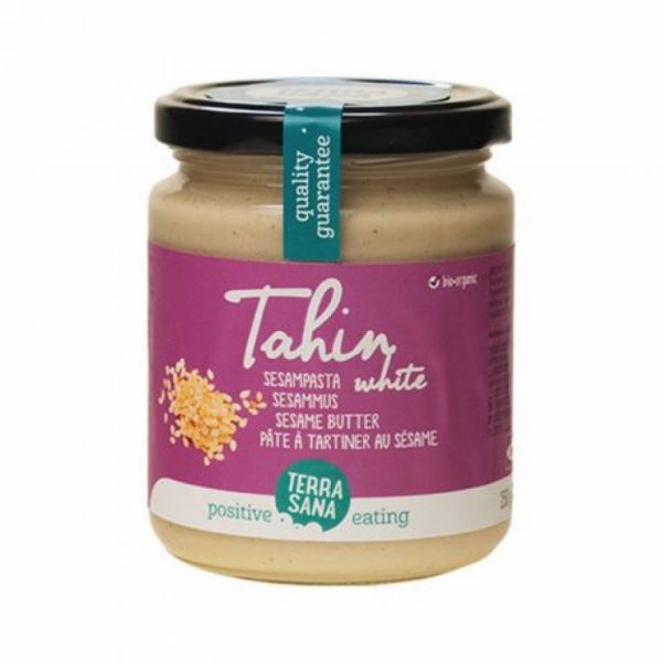 CREME DE GERGELIM BRANCO TAHINI 250 g - TERRASANA