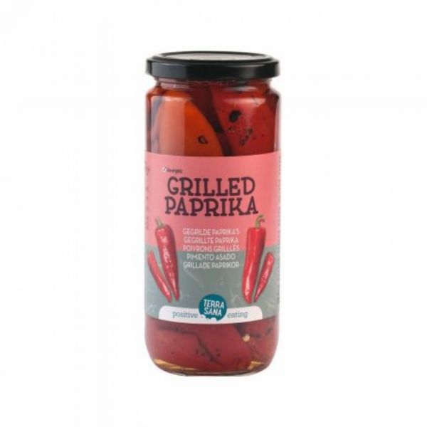 GERÖSTETE ROTE PFEFFER 450 g - TERRASANA