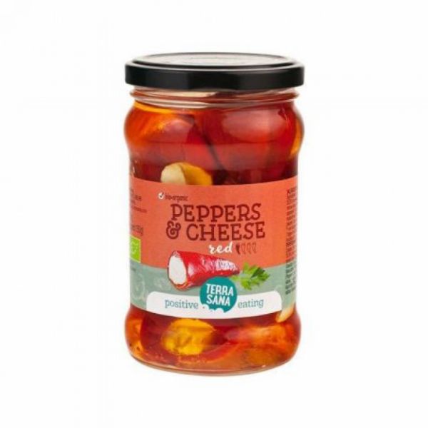 RED PEPPERS AVAILABLE FROM 1/9 220 g - TERRASANA