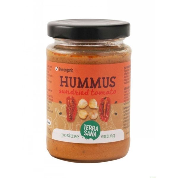 HUMMUS COM TOMATE SECO 190 g - TERRASANA