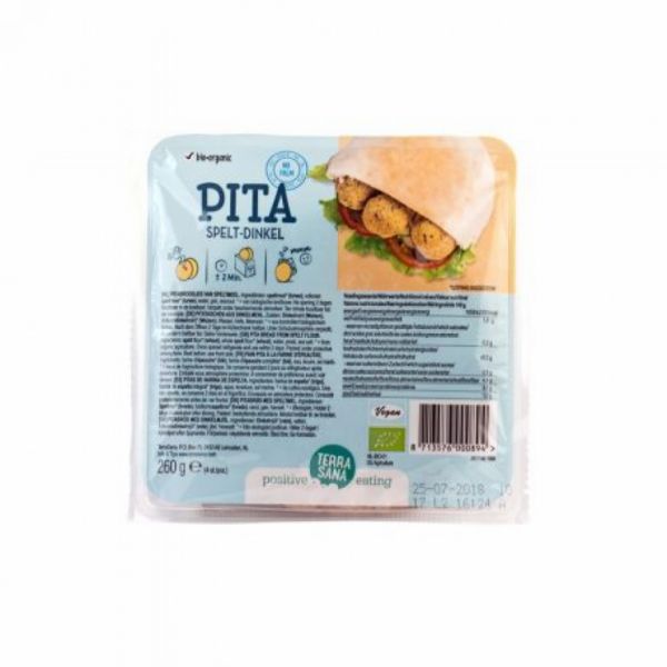 DINKEL-PITAS 260 g - TERRASANA