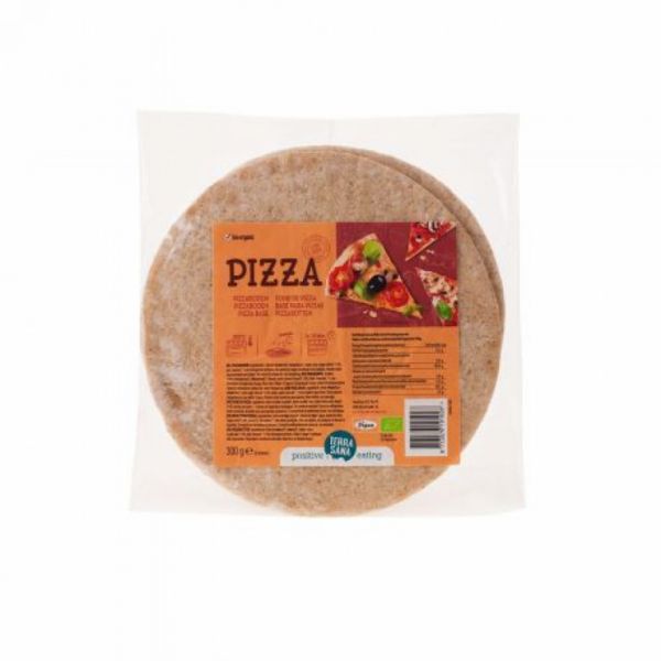 BASE DE PIZZA (2 UNITÉS) 300 g - TERRASANA