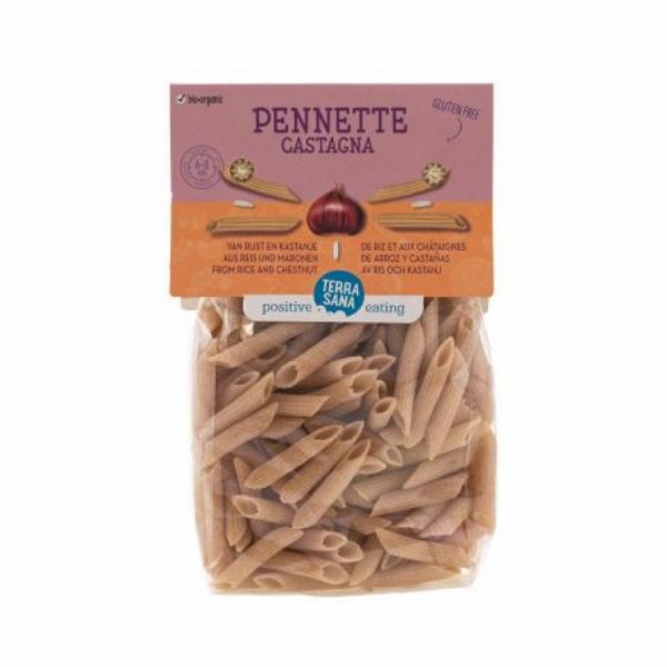 PENNETTE CASTAGNA AUS REIS UND KASTANIEN, GLUTENFREI