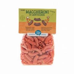 Comprar TERRASANA MACCHERONI DI LENTICCHIE 100% LENTEJAS ROJAS, GLUT Por 4,72€