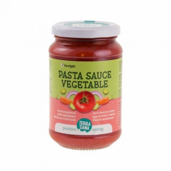 SAUCE TOMATE ET LÉGUMES 340 g - TERRASANA