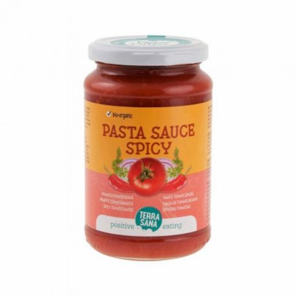 SALSA DI POMODORO PICCANTE 340 g - TERRASANA