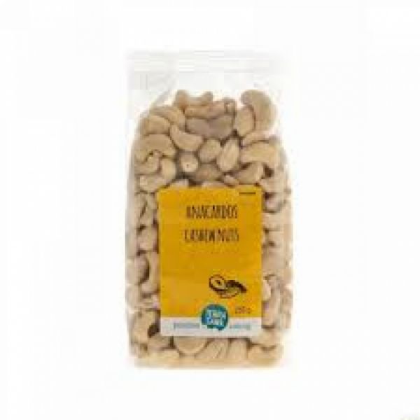 ONGEROOSTERDE EN ONGEZOUTEN CASHEWS 250 g