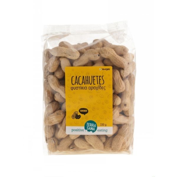 PEANUTS WITH SHELL (ROASTED) 330 g - TERRASANA