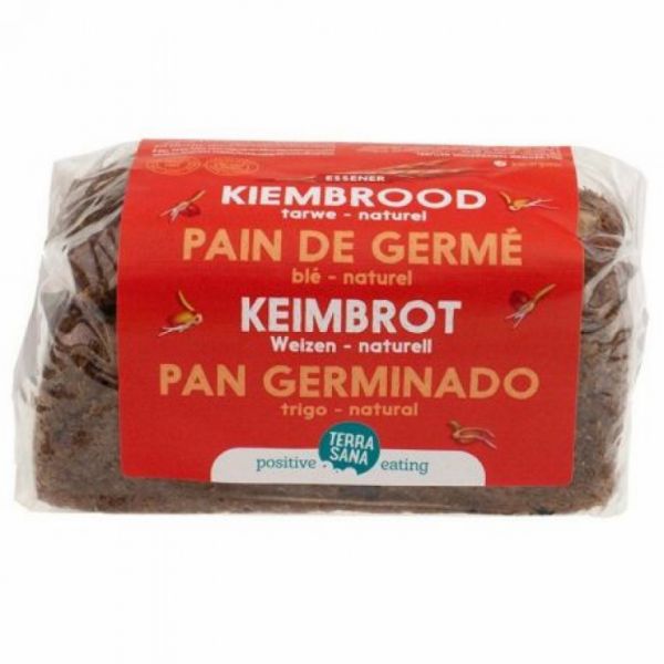 PAIN GERMINÉ AU BLÉ NATUREL 400 g - TERRASANA