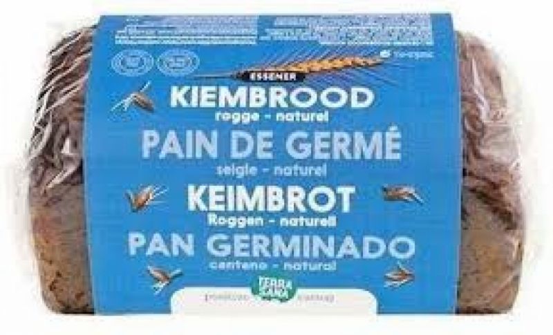 KEIMBROT, NATURROGGEN 400 g - TERRASANA