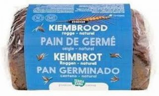 Kopen TERRASANA GEKIEMD BROOD, NATUURLIJKE ROGGE 400 g Door 5,15€