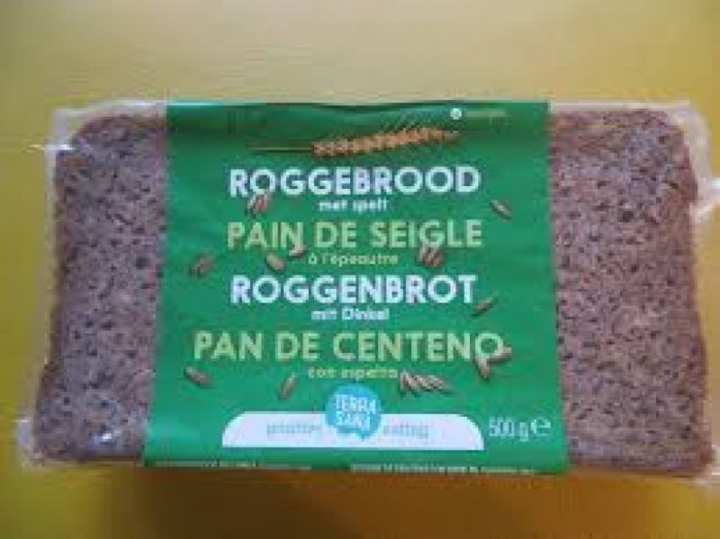 HEEL ROGGEBROOD MET SPELT 500 g - TERRASANA