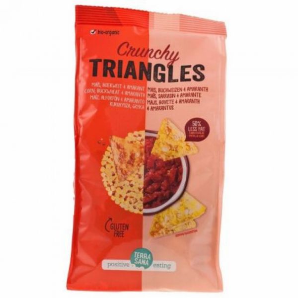 TRIÂNGULOS DE MILHO, TRIGO E AMARANTO 80 g