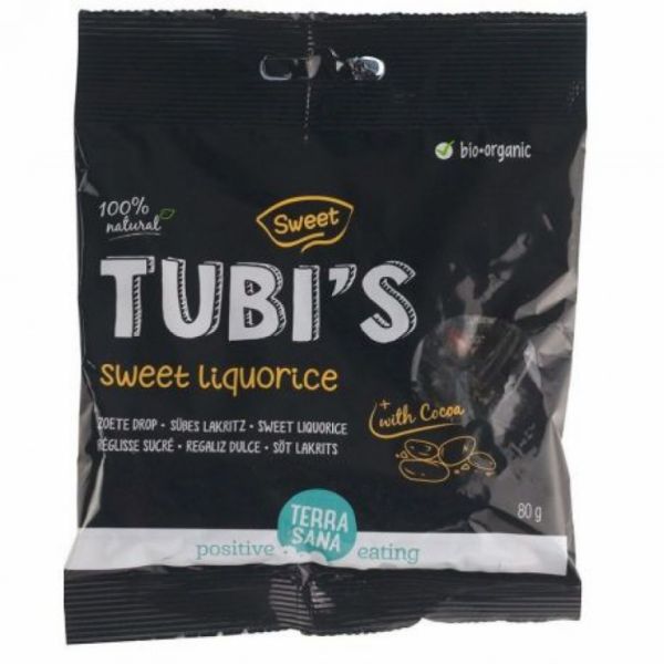 DOCE DE ALCAÇA CACAU TUBI'S 80 g - TERRASANA